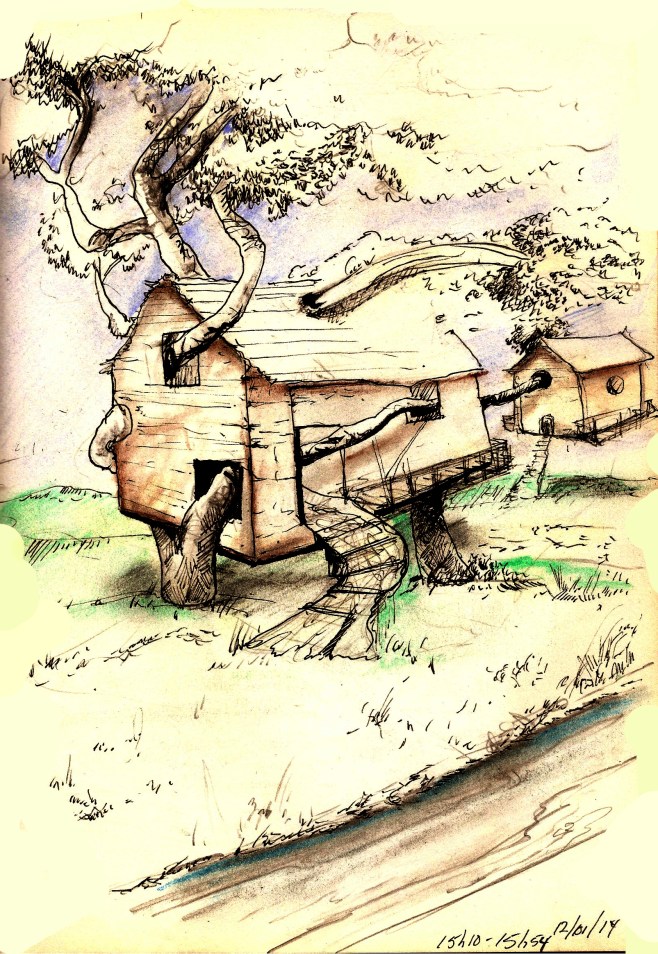 Scenography sketch studies- 2015