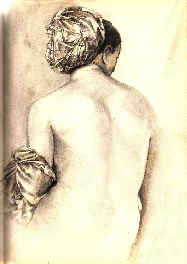 femme-au-turban-dessin