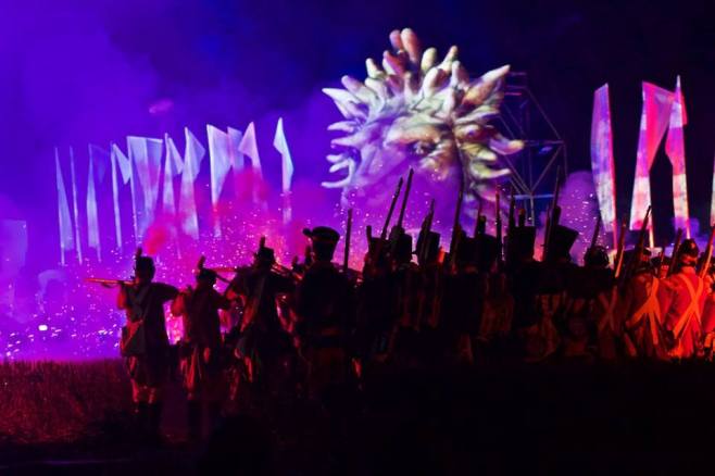 Scenography Waterloo show Inferno