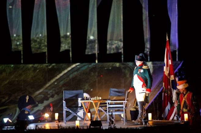 Scenography Waterloo show Inferno