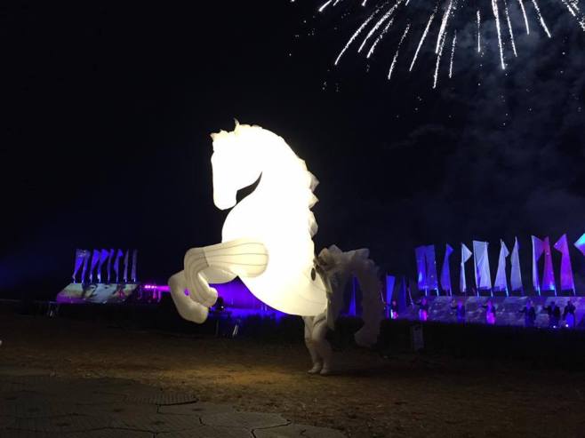 Scenography Waterloo show Inferno