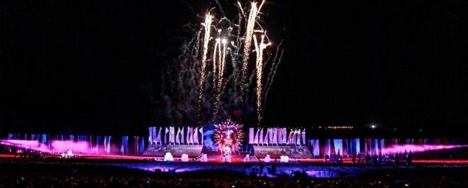 Scenography Waterloo show Inferno