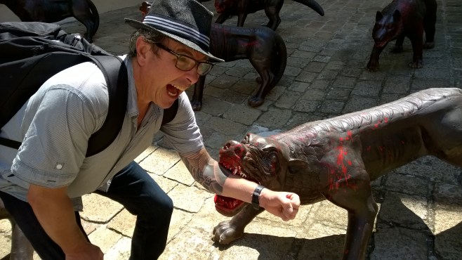 Self portrait in Venice, 2015